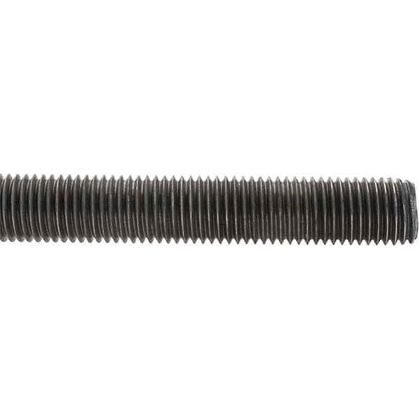 Value Collection - M20x2.5 1m Long, Steel Metric Threaded Rod - Zinc-Plated Finish - Eagle Tool & Supply