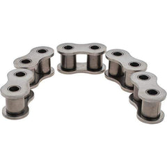 Value Collection - ANSI 60, Roller Chain Link - For Use with Stainless Steel Single Strand Chain - Eagle Tool & Supply
