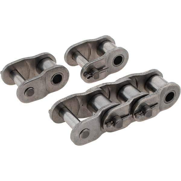 Value Collection - ANSI 60, Roller Chain Offset Link - For Use with Stainless Steel Single Strand Chain - Eagle Tool & Supply