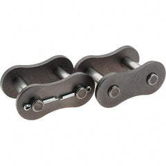 Value Collection - ANSI 160, Cottered Roller Chain Connecting Link - For Use with Single Strand Chain - Eagle Tool & Supply