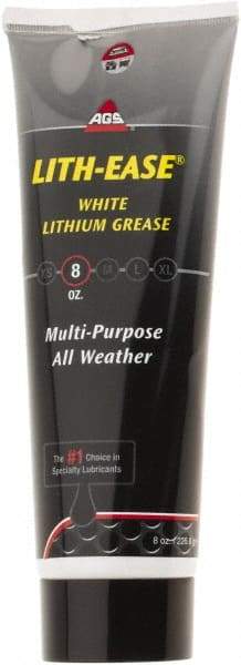 Value Collection - 8 oz Tube Lithium General Purpose Grease - White, - Eagle Tool & Supply