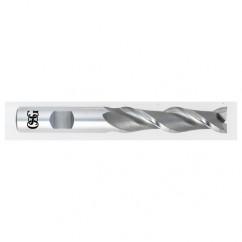 1 Dia. x 6-1/2 Overall Length 2-Flute Square End HSS-CO SE End Mill-Round Shank-Center Cutting-Uncoated - Eagle Tool & Supply