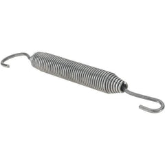 Value Collection - 17/32" OD, Steel Extension Spring - 5-1/4" Free Length - Eagle Tool & Supply