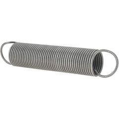 Value Collection - 47/64" OD, Steel Extension Spring - 4-1/16" Free Length - Eagle Tool & Supply