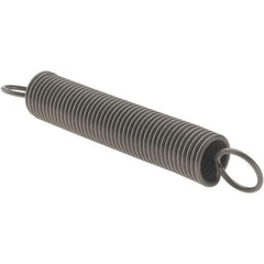 Value Collection - 3/8" OD, Steel Extension Spring - 2.1 Lb/In Rating - Eagle Tool & Supply