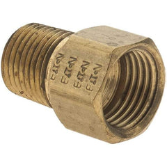 Value Collection - 1/4" OD, Brass Male Connector - Eagle Tool & Supply