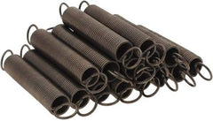 Value Collection - 3/8" OD, Steel Extension Spring - 2.1 Lb/In Rating - Eagle Tool & Supply