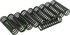 Value Collection - 15/32" OD, 0.055" Wire, 1-15/32" Free Length, Compression Spring - Spring Steel - Eagle Tool & Supply