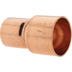 Value Collection - 1 x 3/4" Wrot Copper Pipe Reducer Coupling - C x C - Eagle Tool & Supply