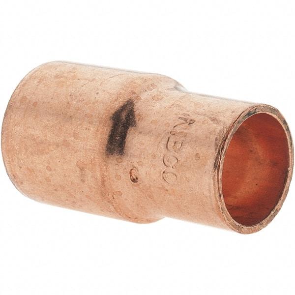 Value Collection - 3/4 x 1/2" Wrot Copper Pipe 90° Reducer Elbow - FTG x C - Eagle Tool & Supply
