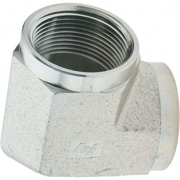 Value Collection - Industrial Pipe 90° Elbow - FNPTF x FNPTF, 1,800 psi - Eagle Tool & Supply
