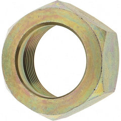 Value Collection - 1-1/4" Tube OD, 37° Steel Flared Tube Nut - 1-5/8-12 Flare Ends - Eagle Tool & Supply
