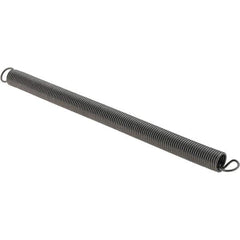 Value Collection - 1/4" OD, Steel Extension Spring - 0.8125 Lb/In Rating - Eagle Tool & Supply