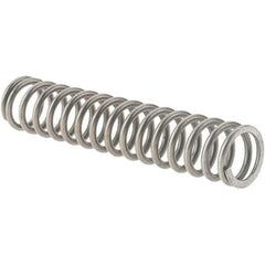 Value Collection - 1/2" OD, 0.063" Wire, Compression Spring - 18 Lb Spring Rating, Spring Steel - Eagle Tool & Supply