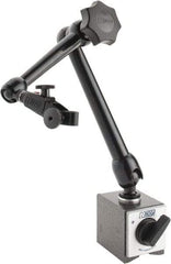 Noga - 60mm Long x 1-31/32" Wide Magnetic Indicator Base with On/Off Switch - 80 Kg Magnetic Pull - Eagle Tool & Supply