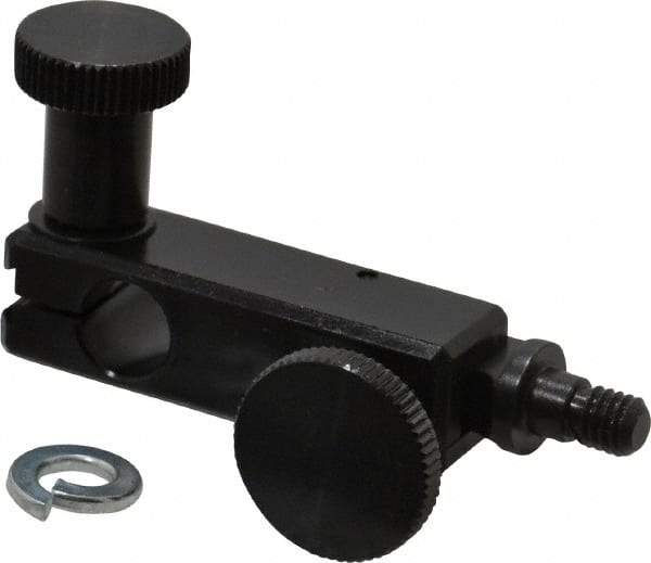 Noga - 62.00mm Long, Magnetic Indicator Base Fine Adjustment Clamp - Use With Dial and Test Indicators - Eagle Tool & Supply
