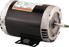 US Motors - 1/2 hp, ODP Enclosure, No Thermal Protection, 3,450 RPM, 208-230/460 & 190/380 Volt, 60 Hz, Three Phase Standard Efficient Motor - Size 56 Frame, C-Face Mount, 1 Speed, Ball Bearings, 2.1-2.2/1.1 Full Load Amps, B Class Insulation, Reversible - Eagle Tool & Supply