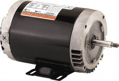 US Motors - 2 hp, ODP Enclosure, No Thermal Protection, 3,510 RPM, 575 Volt, 60 Hz, Three Phase Standard Efficient Motor - Size 56 Frame, Rigid Mount, 1 Speed, Ball Bearings, 2.2 Full Load Amps, F Class Insulation, CCW Lead End - Eagle Tool & Supply