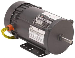 US Motors - 3/4 hp, Auto Thermal Protection, 3,450 RPM, 115/208-230 Volt, Single Phase Motor - Size 56C Frame, C-Face with Base & C-Face without Base Mount, Ball Bearings, 9.8/4.9-4.9 Full Load Amps, B Class Insulation - Eagle Tool & Supply