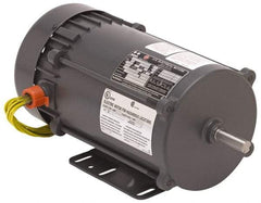 US Motors - 1/3 hp, TEFC Enclosure, Auto Thermal Protection, 1,725 RPM, 115/230 Volt, 60 Hz, Industrial Electric AC/DC Motor - Size 56 Frame, C-Face Mount, 1 Speed, Ball Bearings, 6.8/3.4 Full Load Amps, BR Class Insulation, Reversible - Eagle Tool & Supply