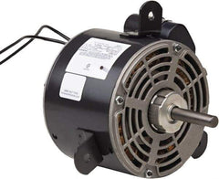 US Motors - 1/4 hp, OPAO Enclosure, Auto Thermal Protection, 1,075 RPM, 208-230 Volt, 60 Hz, Industrial Electric AC/DC Motor - Size 48 Frame, Bracket Mount, 2 Speed, Sleeve Bearings, 2.2-2.5 Full Load Amps, B Class Insulation, Reversible - Eagle Tool & Supply