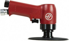 Chicago Pneumatic - 3 to 5" Disc, 12,000 RPM, Pneumatic Handheld Disc Sander - 22 CFM, 1/4" Inlet, 0.5 hp, 90 psi - Eagle Tool & Supply