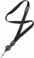 Ability One - Lanyards Material: Nylon Color: Black - Eagle Tool & Supply