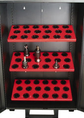 Huot - 54 Hole Tool Crib Storage Cabinet - Eagle Tool & Supply