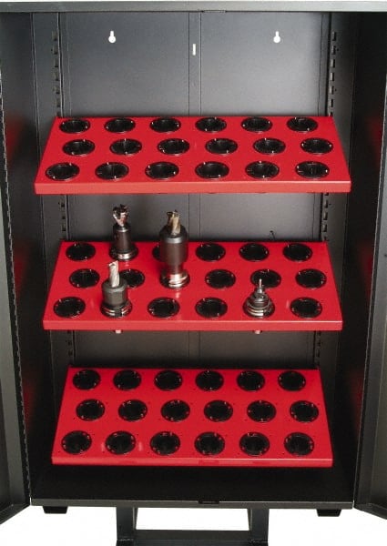 Huot - 30 Hole Tool Crib Storage Cabinet - Eagle Tool & Supply