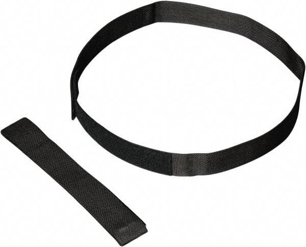 Eagle - 2" Wide x 0.1" Deep x 104" High, Nylon Column Protector Strap - Fits 6 to 12" Columns, Black - Eagle Tool & Supply