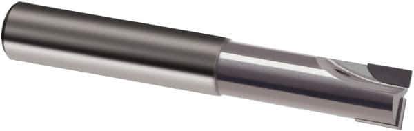 Guhring - 14mm, 8mm LOC, 14mm Shank Diam, 83mm OAL, 2 Flute, Polycrystalline Diamond (PCD) Square End Mill - Single End, Series 5492 - Eagle Tool & Supply