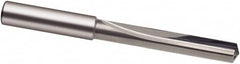 Guhring - 12mm, 130° Point, Solid Carbide Straight Flute Drill Bit - Eagle Tool & Supply