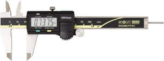 Mitutoyo - 0 to 100mm Range, 0.01mm Resolution, Electronic Caliper - 0.001" Accuracy - Eagle Tool & Supply