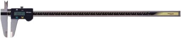 Mitutoyo - 0 to 600mm Range, 0.01mm Resolution, Electronic Caliper - 0.002" Accuracy, SPC Output - Eagle Tool & Supply