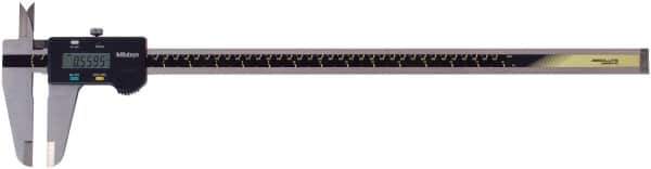 Mitutoyo - 0 to 450mm Range, 0.01mm Resolution, Electronic Caliper - 0.002" Accuracy, SPC Output - Eagle Tool & Supply