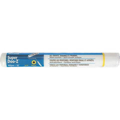 Wooster Brush - 3/8" Nap, 18" Wide Paint Roller Cover - Medium-Rough Texture, Woven - Eagle Tool & Supply
