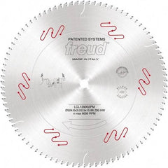 Freud - 305mm Diam, 3-1/8" Arbor Hole Diam, 36 Tooth Wet & Dry Cut Saw Blade - Carbide-Tipped, Standard Round Arbor - Eagle Tool & Supply