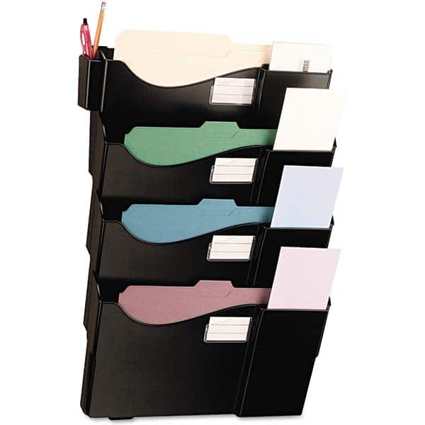 UNIVERSAL - File Folders, Expansion Folders & Hanging Files Folder/File Type: Hanging File Folder Color: Black - Eagle Tool & Supply