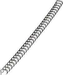 FELLOWES - 5/16" Diam Binding Machine Comb - Holds up to 50 Sheets - Eagle Tool & Supply