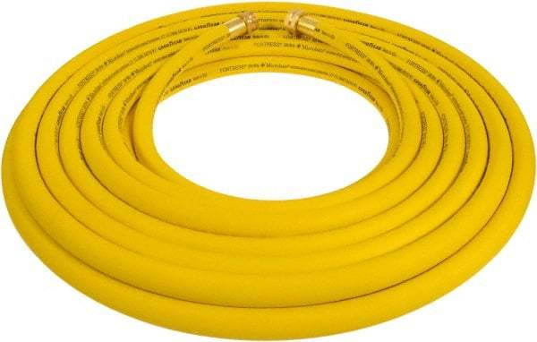 Continental ContiTech - 50' Long, Male x Female GHT, -20 to 200°F, Nitrile High Temp & High Pressure Hose - 1/2" ID x 0.9" OD, Yellow, 300 Max psi - Eagle Tool & Supply