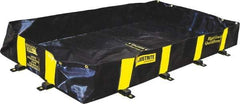 Justrite - 235 Gal Low Wall Berm - 4' Wide x 8" Long - Eagle Tool & Supply