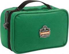 Ergodyne - 1 Pocket Green Polyester Tool Bag - 7-1/2" Wide x 4-1/2" Deep x 3" High - Eagle Tool & Supply