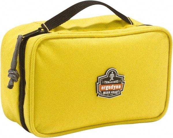 Ergodyne - 1 Pocket Yellow Polyester Tool Bag - 7-1/2" Wide x 4-1/2" Deep x 3" High - Eagle Tool & Supply