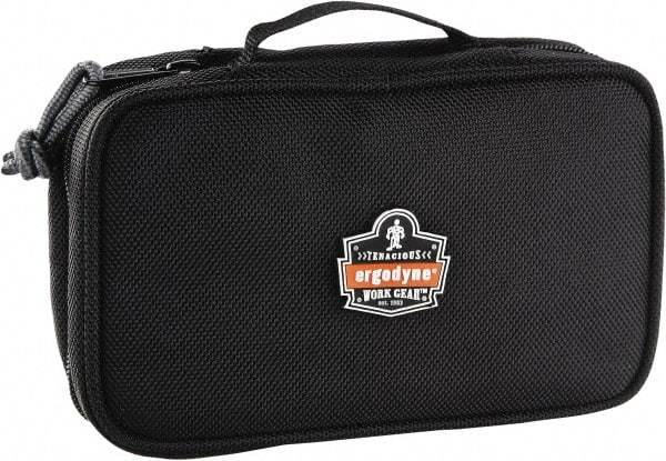 Ergodyne - 1 Pocket Red Polyester Tool Bag - 7-1/2" Wide x 4-1/2" Deep x 3" High - Eagle Tool & Supply