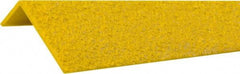 Rust-Oleum - Yellow Solid Color Anti-Slip Vinyl Strip - 2-1/4" Wide x 4' Long x 1" Thick, General Traffic - Eagle Tool & Supply