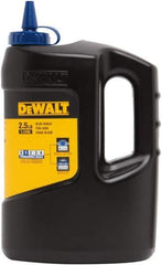 DeWALT - 25 Lb Container Chalk Refill - Blue - Eagle Tool & Supply