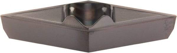 Tool-Flo - VPGR331, AC50C Grade Carbide Profiling Insert - AlTiN Finish, 8° Relief Angle, Diamond, 3/16" Thick, 0.015" Corner Radius, 3/8" Inscribed Circle - Eagle Tool & Supply