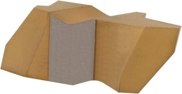 Hertel - IA3 Grade HC335, Internal/External Acme Threading Insert - 10 TPI Ext Pitch, 10 TPI Int Pitch, Right Hand Insert, TiN Finish, Carbide - Eagle Tool & Supply