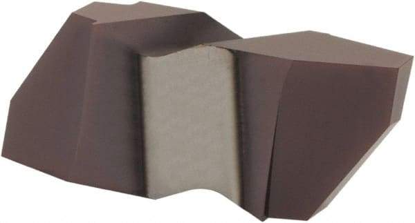 Hertel - IA6 Grade HC215, Internal/External Acme Threading Insert - 3 TPI Int Pitch, Right Hand Insert, TiAlN Finish, Carbide - Eagle Tool & Supply