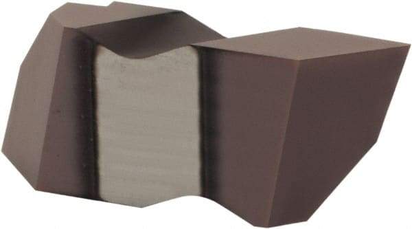Hertel - ITB3 Grade HC215, Internal/External American Buttress Threading Insert - 8 to 16 TPI Int Pitch, Left Hand Insert, TiAlN Finish, Carbide - Eagle Tool & Supply
